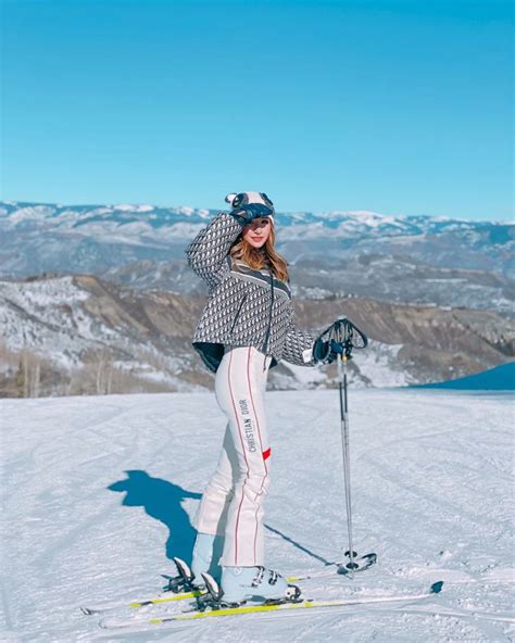 Dior ski outfit